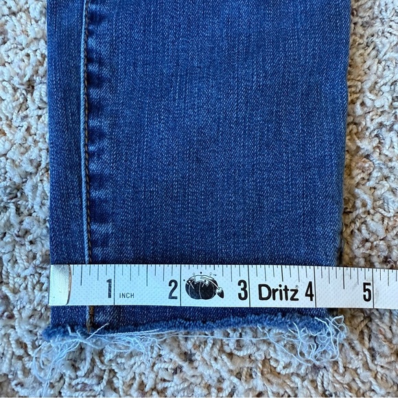 KUT Mia High Rise Fab Ab Toothpick Skinny Distressed Jeans Womens 4 - Picture 8 of 10